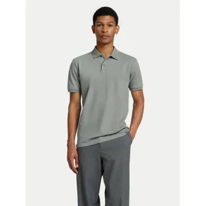 Zdjęcie Selected Homme Polo 16095851 Zielony Slim Fit