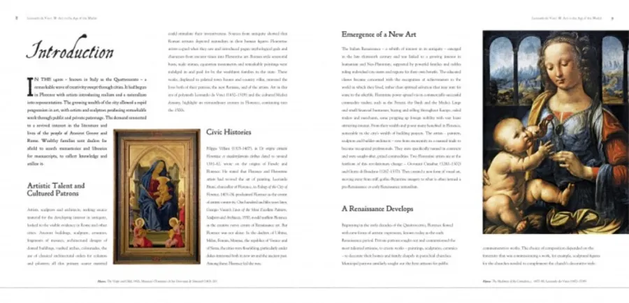 obrazek 2 Książka Leonardo da Vinci: arcydzieła - Flame Tree Publishing