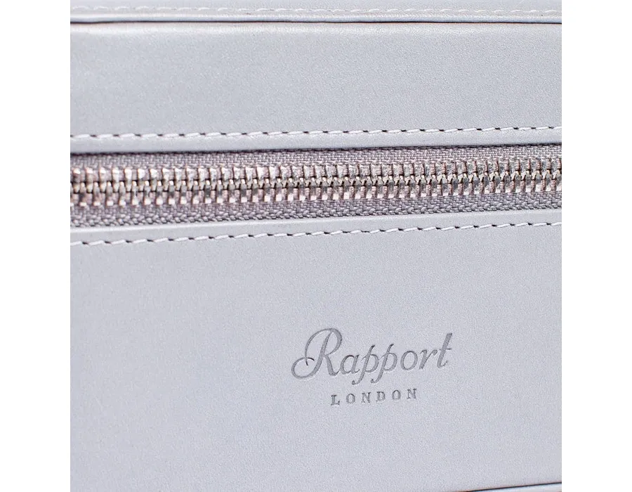 obrazek 3 Fantastyczne etui ze skóry na dwa zegarki w kolorze szarym