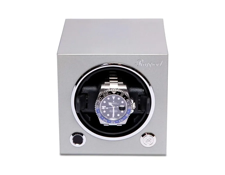 obrazek 4 Nawijacz do zegarka Evolution Cube platynowo-srebrny