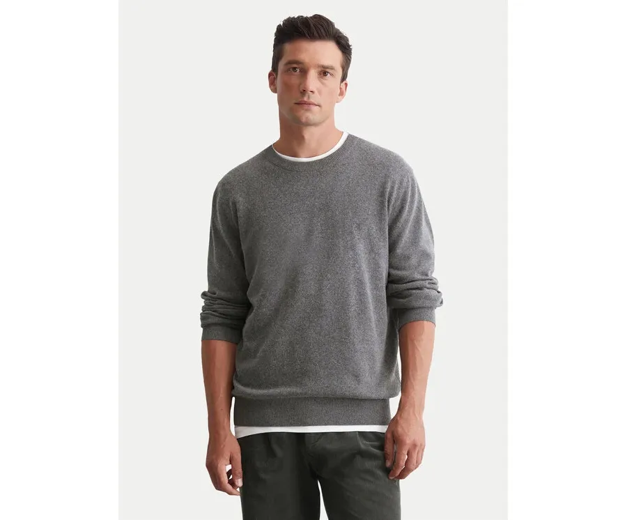 obrazek 1 Marc O'Polo Sweter M29 5144 60504 Szary Regular Fit