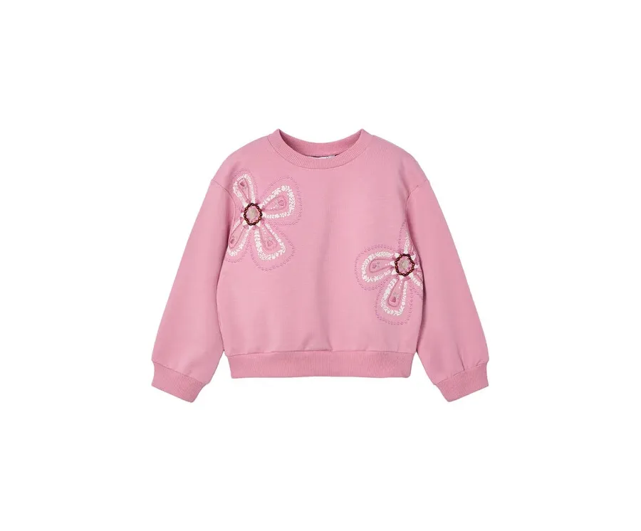 obrazek 1 Mayoral Bluza 3402 Różowy Regular Fit