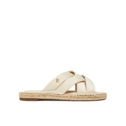 Zdjęcie Tommy Hilfiger Espadryle Satin Espadrille Mule FW0FW08502 Beżowy