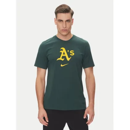 Zdjęcie Nike T-Shirt 034J-3EY-FZ-L84 Zielony Regular Fit