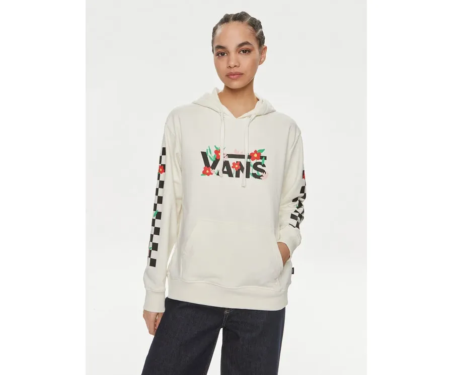 obrazek 1 Vans Bluza Fleurs Bff Hoodie VN000JG9 Écru Regular Fit