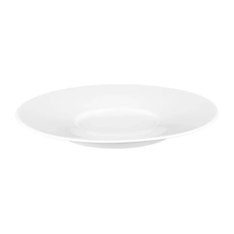 obrazek 3 Duży biały porcelanowy spodek 17,5 cm z Niemiec - Seltmann Weiden
