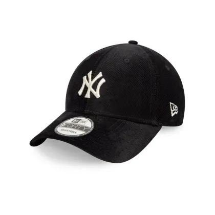 Zdjęcie New Era Czapka z daszkiem New York Yankees Cord 9Forty 60595254 Czarny