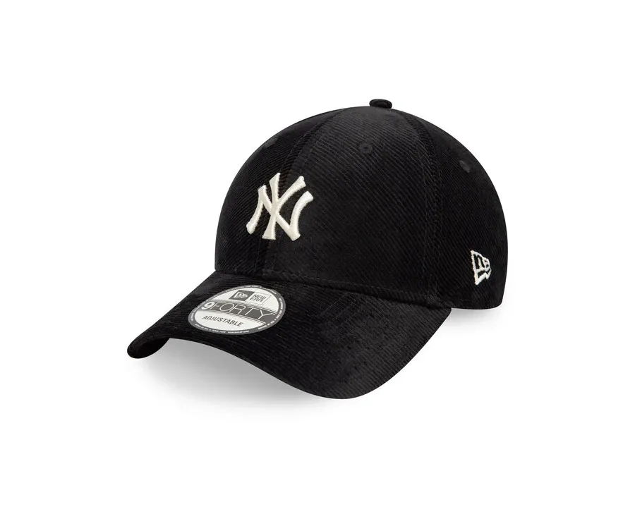obrazek 1 New Era Czapka z daszkiem New York Yankees Cord 9Forty 60595254 Czarny