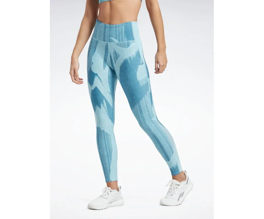 obrazek 1 Reebok Legginsy Lux Perform HA4373 Niebieski Slim Fit