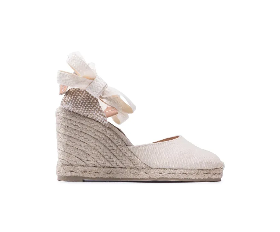 obrazek 1 Castañer Espadryle Carina/8/001 020962-203 Beżowy