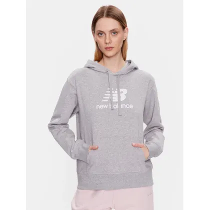 Zdjęcie New Balance Bluza WT31533 Szary Relaxed Fit