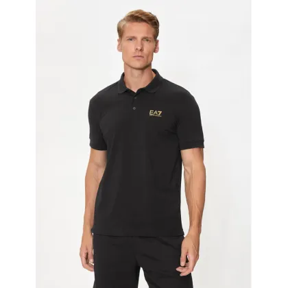 Zdjęcie EA7 Emporio Armani Polo 8NPF14 PJVQZ 0208 Czarny Regular Fit