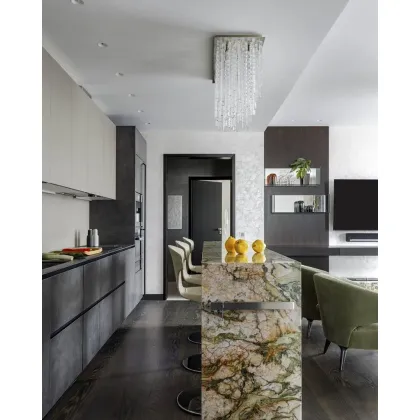 Zdjęcie Ekskluzywna szklana lampa sufitowa - szkło murano prosto z Włoch wykonane ręcznie