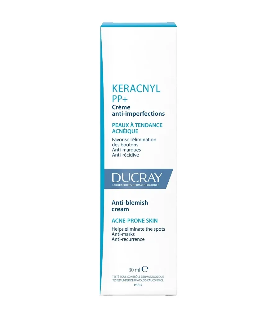 obrazek 1 Ducray Keracnyl PP Krem kojący przeciw niedoskonałościom 30 ml