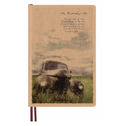 Zdjęcie Akcesorium biurowe - notatnik B6 Kraft Car Blank