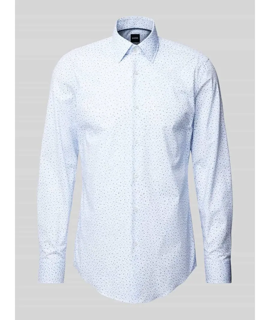 obrazek 1 Koszula biznesowa o kroju regular fit z listwą guzikową model ‘Hank’