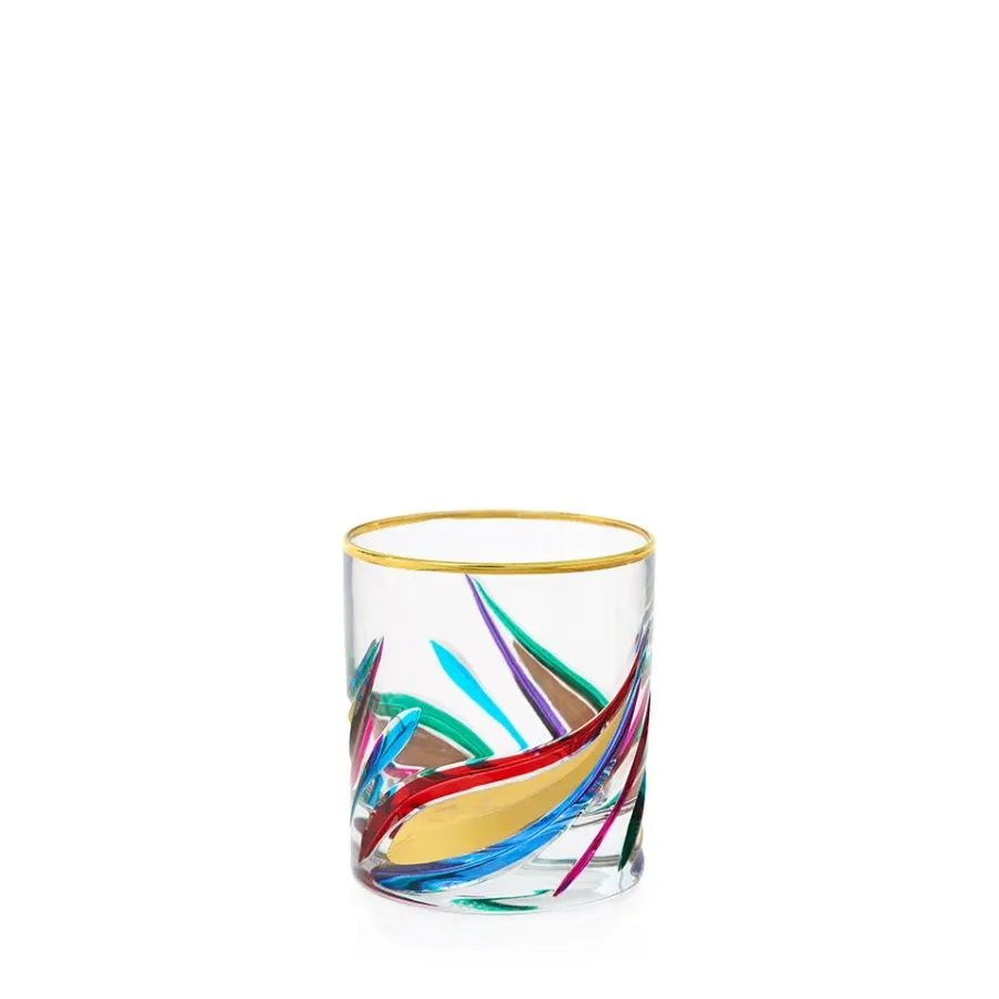 obrazek 1 Ręcznie malowany komplet 6 szklanek do degustacji wina (210 ml)