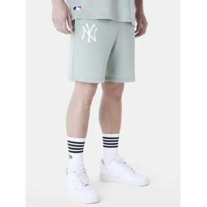 Zdjęcie New Era Szorty sportowe New York Yankees MLB League Essentials 60596184 Zielony Regular Fit