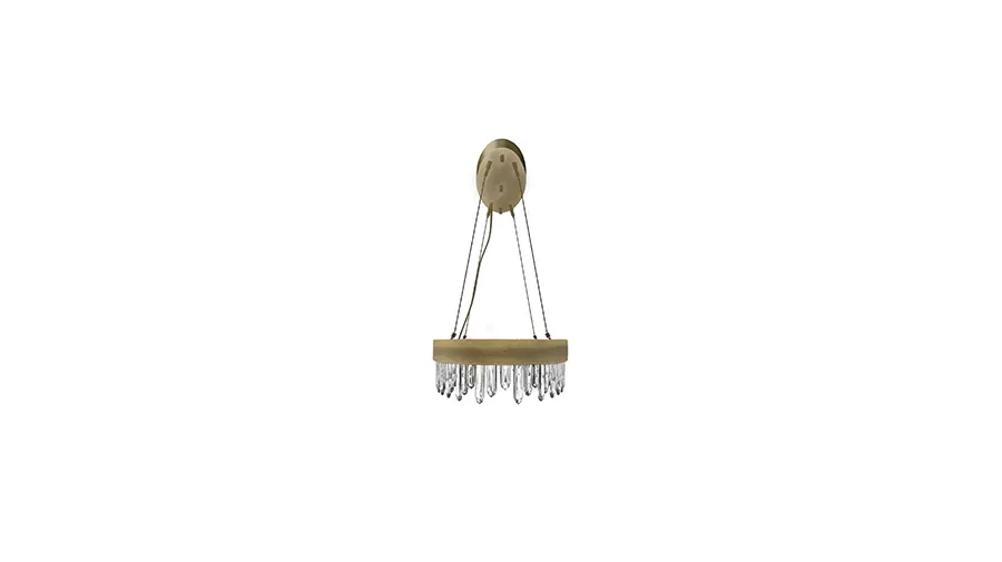 obrazek 3 Elegancka portugalska owalna lampa wisząca