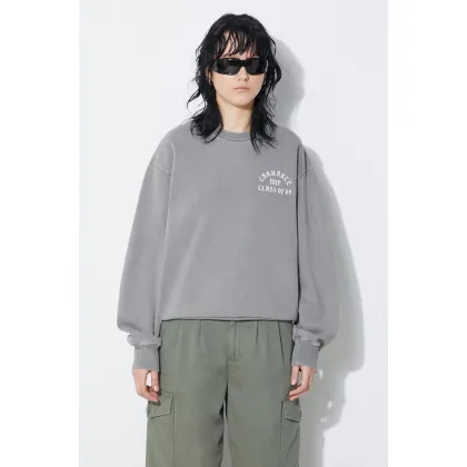 Zdjęcie Carhartt WIP bluza Class of 89 Sweat damska kolor szary gładka I033236.23RGD