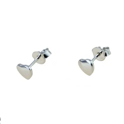 Zdjęcie Prestiżowe kolczyki serca o wymiarach 8x8mm.