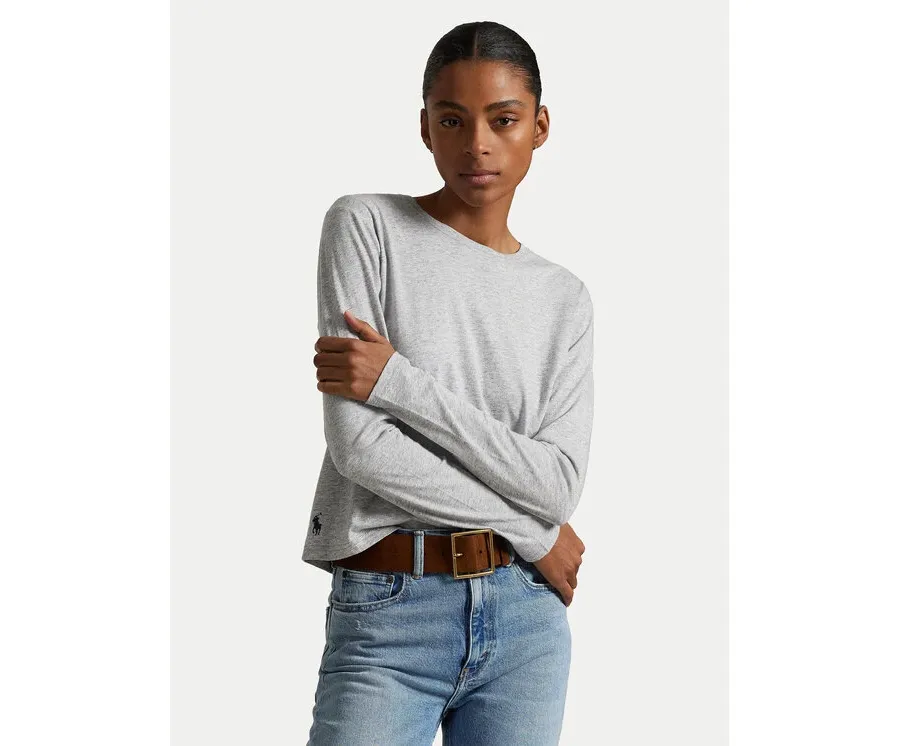 obrazek 1 Polo Ralph Lauren Bluzka 211967103003 Szary Classic Fit