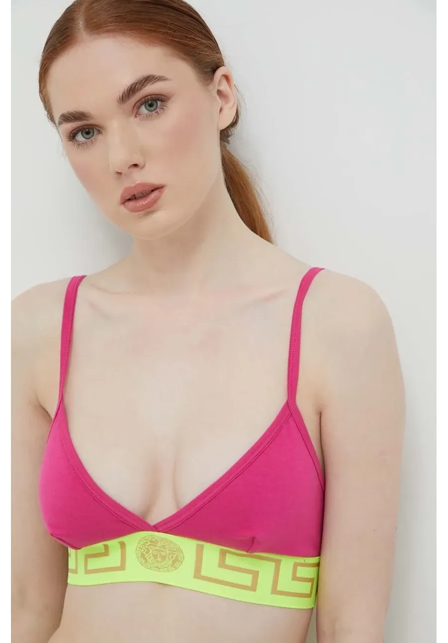 obrazek 1 Versace biustonosz kolor różowy gładki 1000656