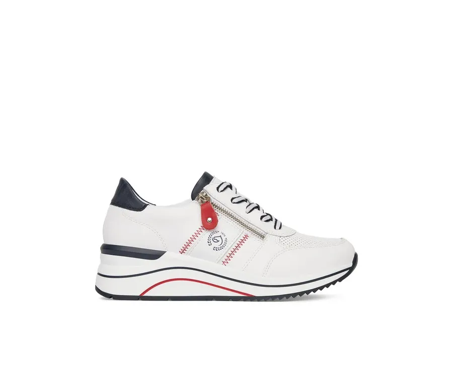 obrazek 1 Remonte Sneakersy D0T04-81 Biały