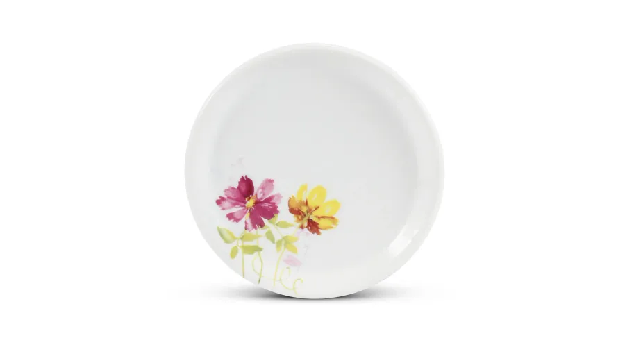 obrazek 1 Wyjątkowa porcelanowa podstawka zdobiona motywem kwiatowym - Leander