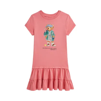 Zdjęcie Polo Ralph Lauren Sukienka codzienna 312971130001 Różowy Regular Fit