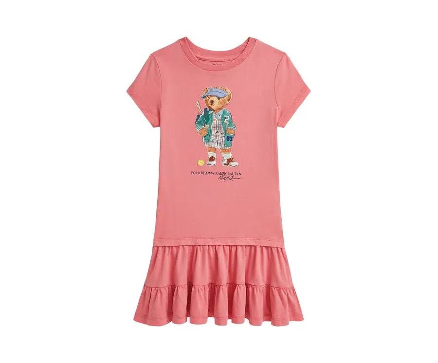 obrazek 1 Polo Ralph Lauren Sukienka codzienna 312971130001 Różowy Regular Fit