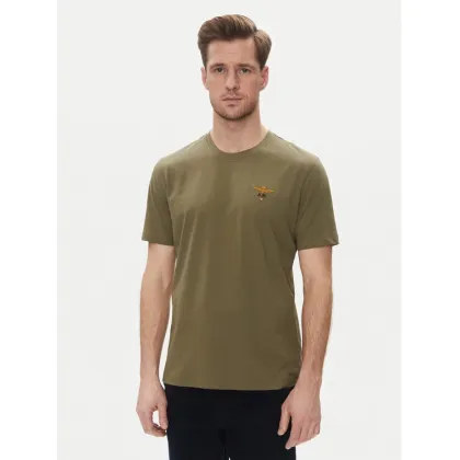 Zdjęcie Aeronautica Militare T-Shirt 251TS1580J372 Khaki Regular Fit