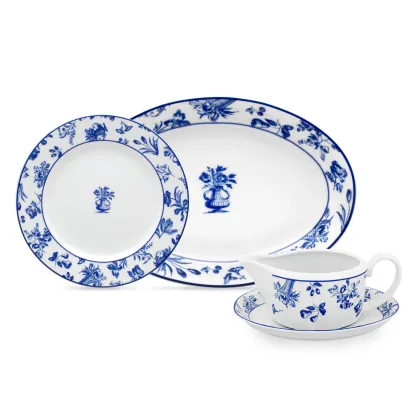 Picture Large Chintz Azul porcelain dinner set - Vista Alegre