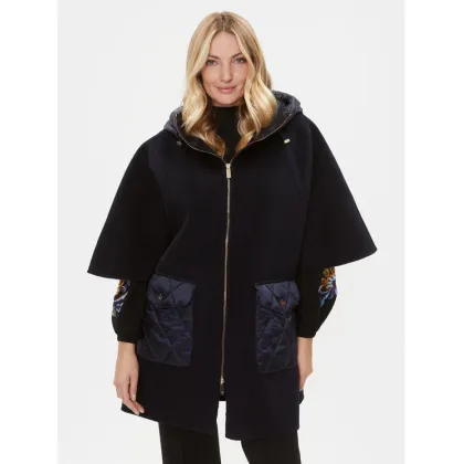 Zdjęcie Luisa Spagnoli Płaszcz przejściowy Sfida 540306 Granatowy Regular Fit