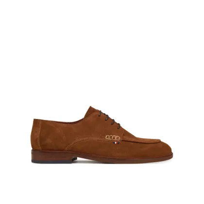 Zdjęcie Tommy Hilfiger Półbuty Hilfiger Thunit Suede M Toe Shoe FM0FM05468 Brązowy