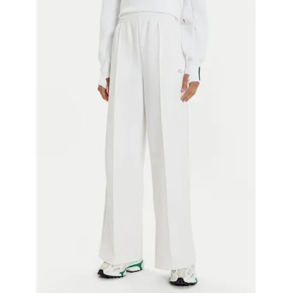 Zdjęcie Lacoste Spodnie dresowe XF7374 Biały Wide Leg