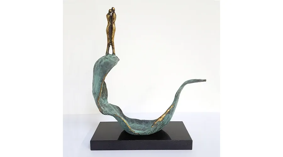 obrazek 1 Fascynująca statuetka z brązu 