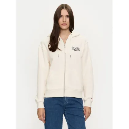 Zdjęcie Tommy Hilfiger Bluza WW0WW43572 Écru Regular Fit