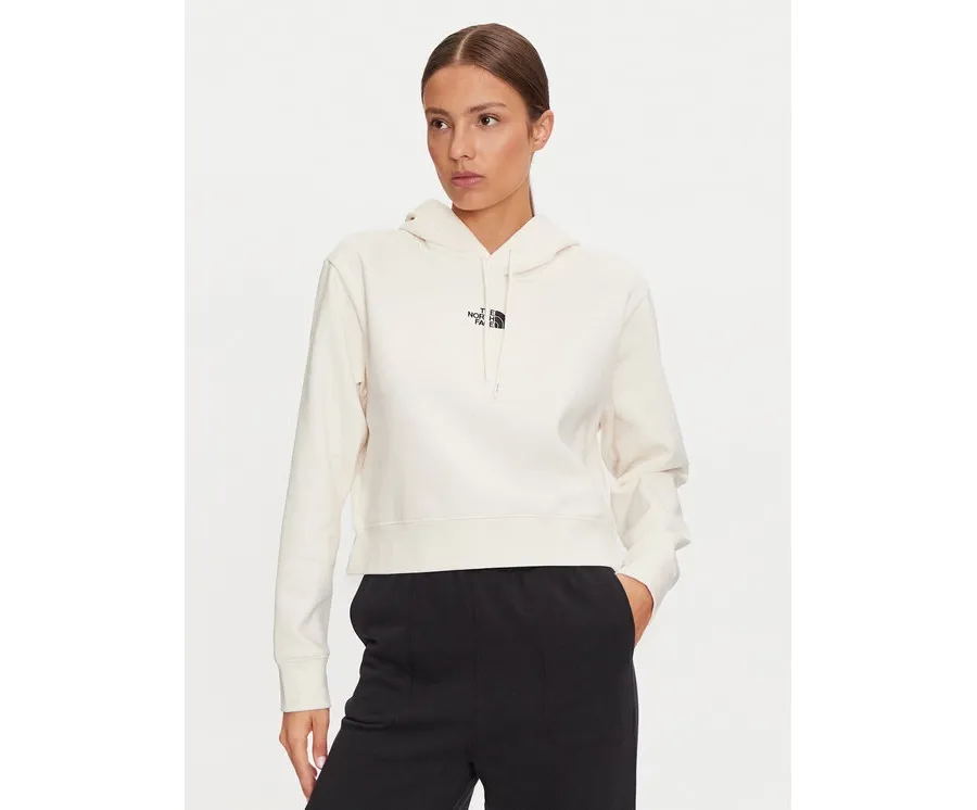 obrazek 1 The North Face Bluza Essential NF0A89EX Écru Regular Fit