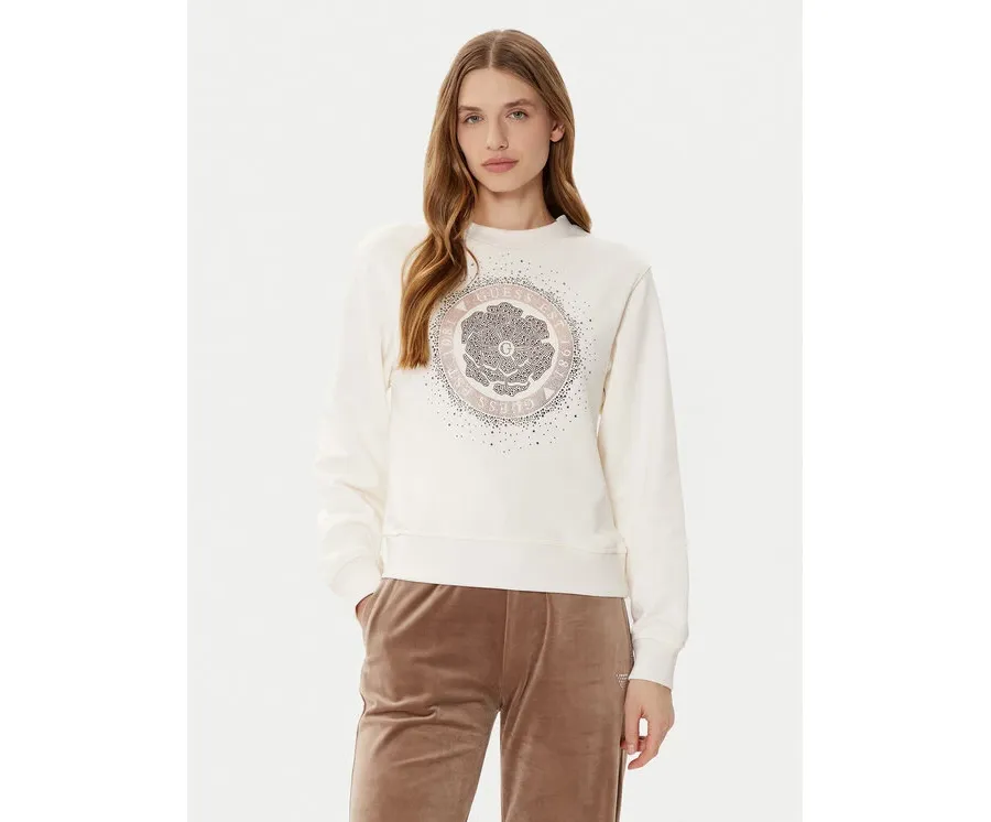 obrazek 1 Guess Bluza W5RQ05 K7EX1 Écru Regular Fit