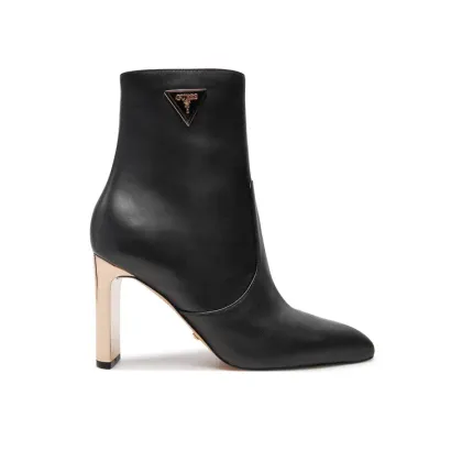 Zdjęcie Guess Botki Caitte FLDCAT LEA10 Czarny