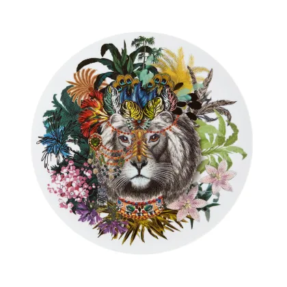 Zdjęcie Stylowy malowany talerz-półmisek Jungle King z kolekcji Love Who You  Want - Vista Alegre