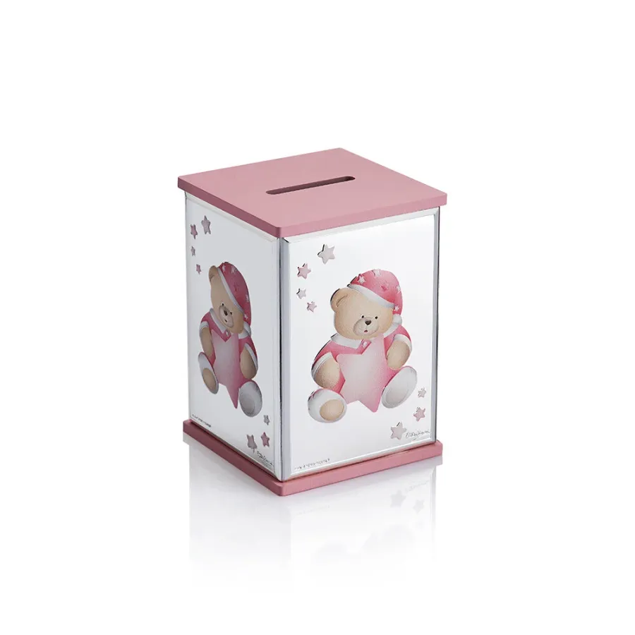 obrazek 1 Wyjątkowa skarbonka dla dziecka „Mały miś”