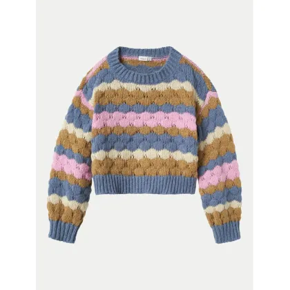 Zdjęcie NAME IT Sweter 13233073 Kolorowy Regular Fit