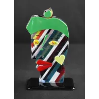 Zdjęcie Picasso figurka Pop Art Abstrakcyjne szkło Murano
