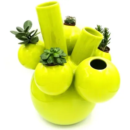 Picture A unique Bubble ceramic vase from Italy