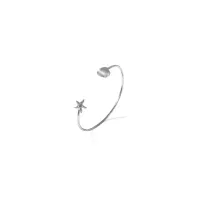 Picture Exclusive bracelet in rhodium-plated silver
