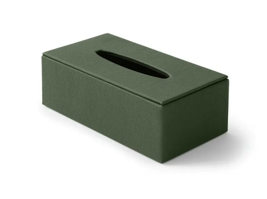 obrazek 2 Włoski pojemnik na chusteczki Atena ze skóry naturalnej