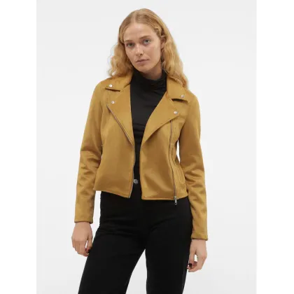 Zdjęcie Vero Moda Kurtka z imitacji skóry Jose 10300938 Brązowy Regular Fit