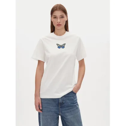 Zdjęcie HUGO T-Shirt Vintage Tee 50537239 Biały Relaxed Fit